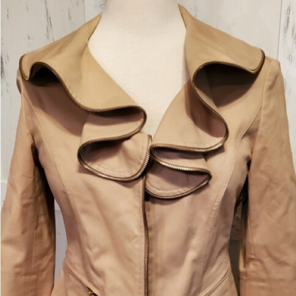 Lafayette 148 New York Tan Jacket